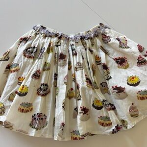 NWOT Pink Chicken Sweet Treats Skirt